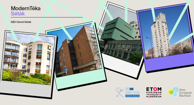 KÉK Modern Séták az Európai Modernizmus Triennálé keretében