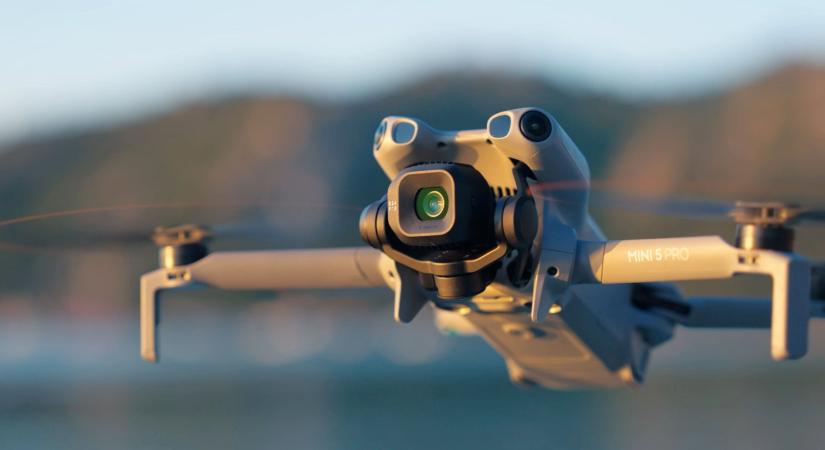 Megjelent a DJI Mini 5 Pro, és elképesztő fejlődést mutat