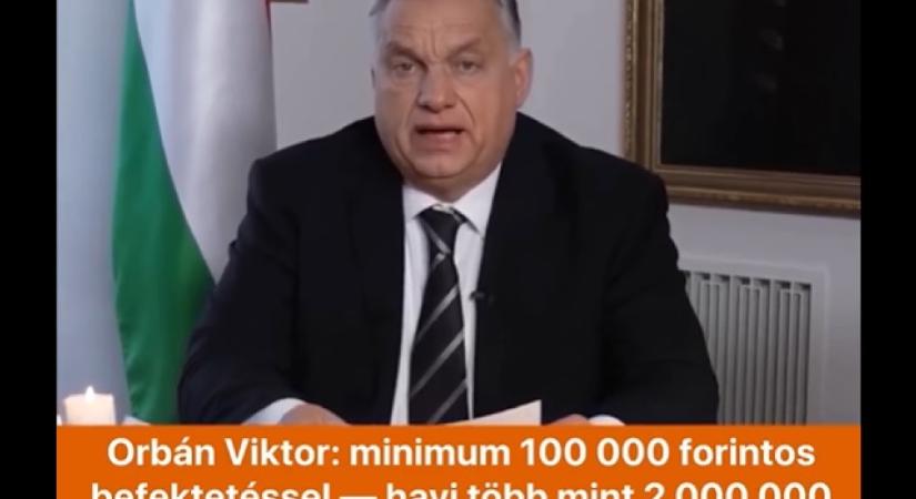 A pofátlanságnak nincs határa, immár Orbán Viktorral reklámoznak egy nyilvánvaló átverést