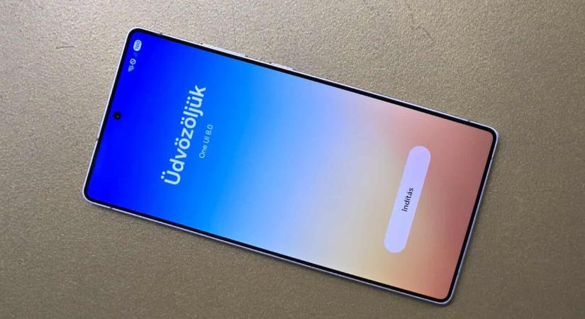 Tesztpadon a One UI 8.5