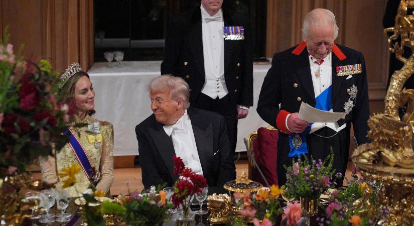 Donald Trump hihetetlen lovagias gesztust tett Katalin hercegné felé – videó!
