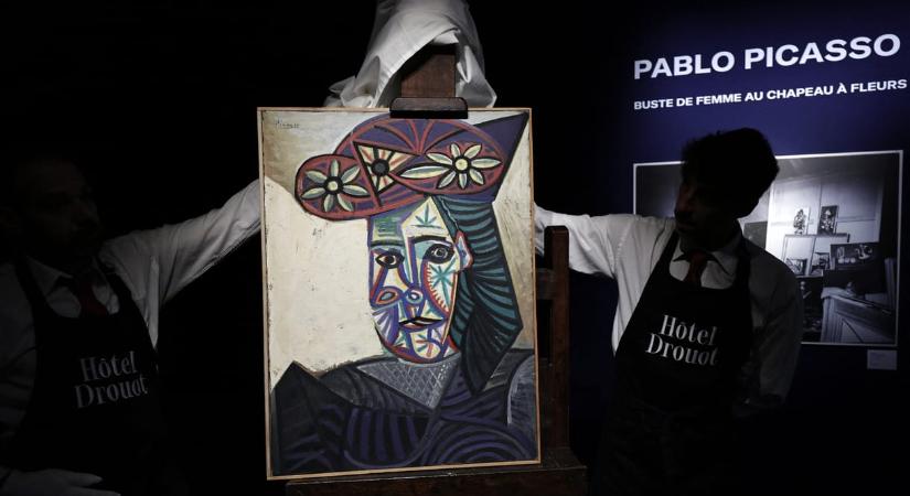 Végre színesben is megláthatta a világ az eddig csak fotóról ismert Picasso-festményt