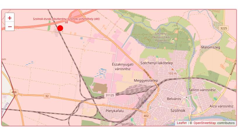 Tűz volt Szolnok külterületén