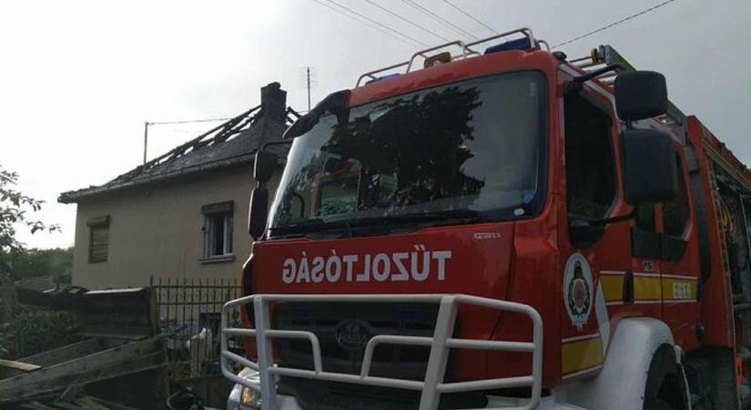 Lángokban állt a gyöngyösi ház pincéje