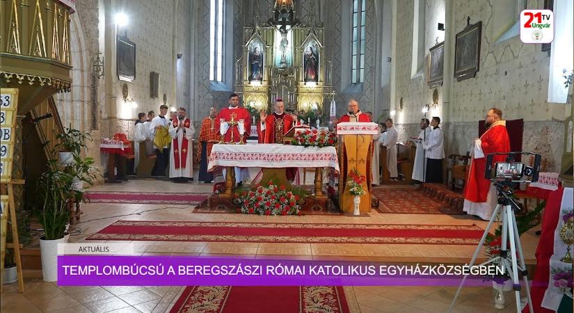 Aktuális (2025.09.18) Templombúcsú a Beregszászi Római Katolikus Egyházközségben (videó)