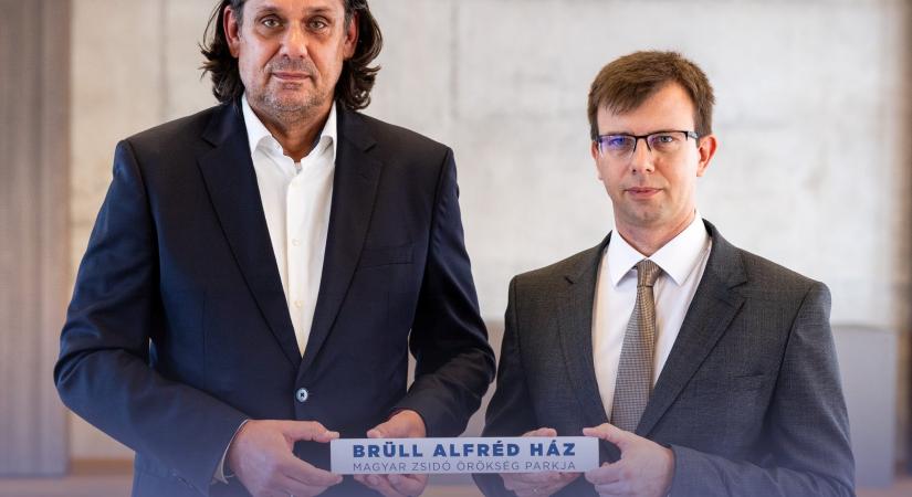 „Brüll Alfréd Ház – Magyar Zsidó Örökség Parkja” – lesz a Sorsok házából