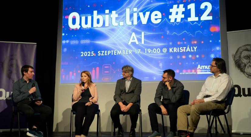 „Az embereknek egyelőre sokkal jobb ötleteik vannak, mint a gépeknek” – az AI-ról szólt a 12. Qubit Live