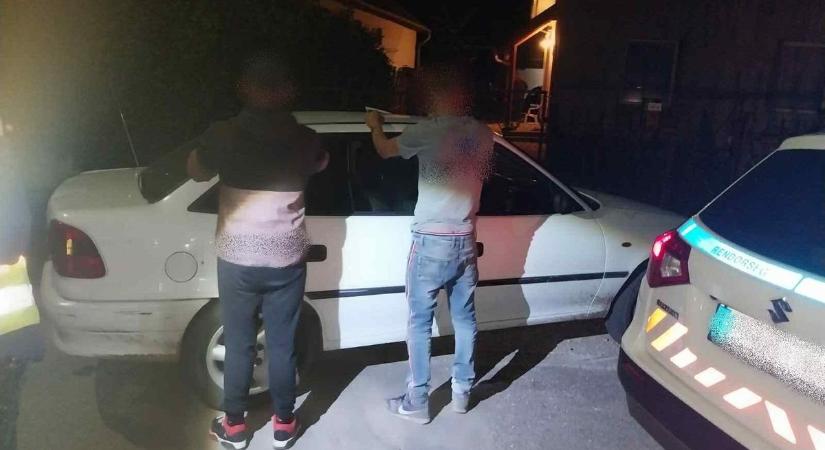 Rendőrségi akció Abonyban: igazoltatás után derült ki a sofőr sötét titka