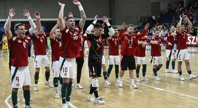 Románveréssel jutott ki fél lábbal az Eb-re a magyar futsalválogatott