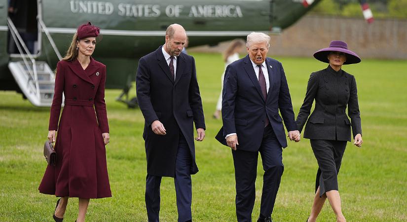 Trump helikoptere kényszerleszállást hajtott végre
