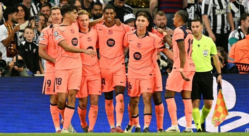 Newcastle–Barcelona: Gary Lineker óta nem történt ilyen – csak angolok szereztek gólt, mégis a spanyolok nyertek