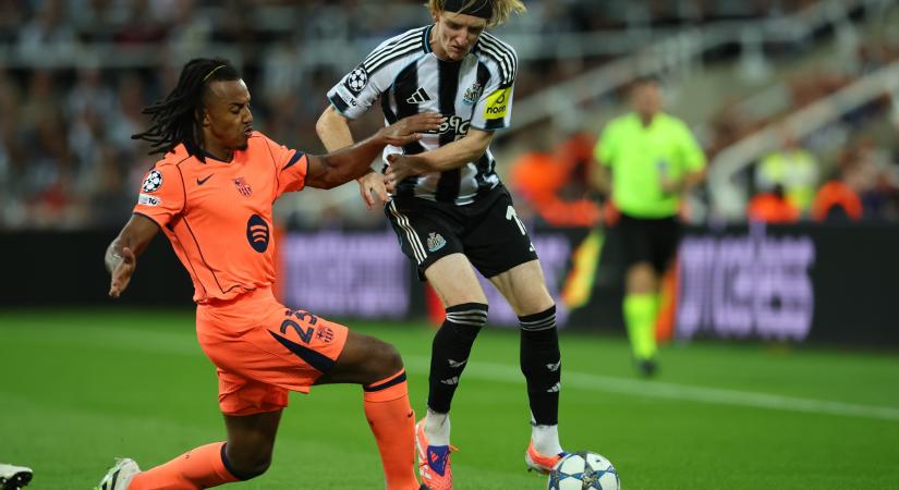 A Newcastle támadója szerint a Barcelona olyan szintet képvisel, amivel még nem találkozott