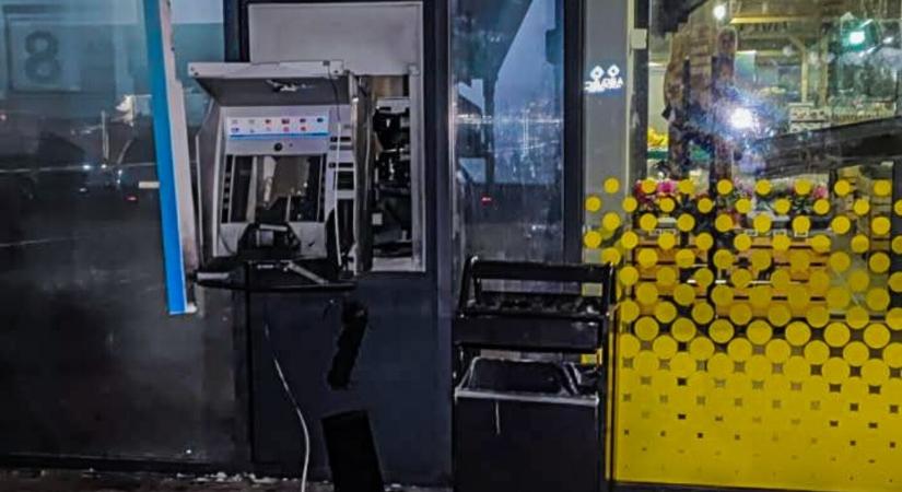 Bankautomatát robbantottak hajnalban Kassán
