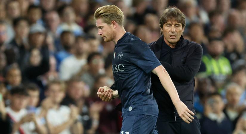„Kegyetlen sors, tönkretett mérkőzés!” – Conte így látta a City-Napolit