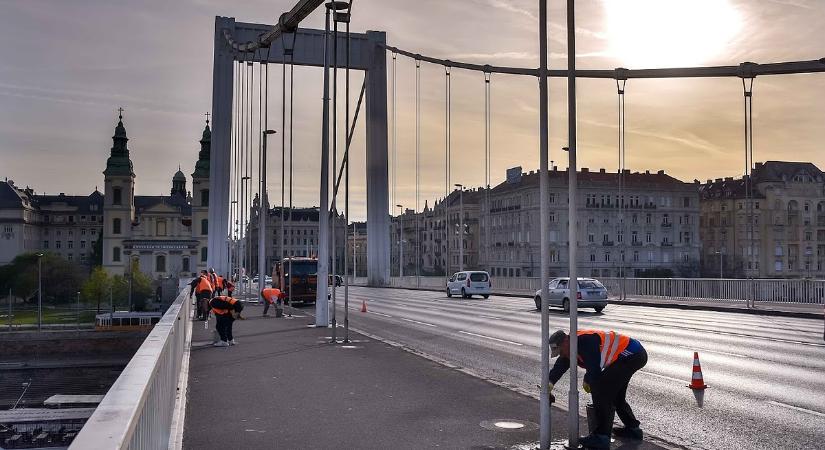 Jó lesz résen lenni hétvégén az Erzsébet híd környékén