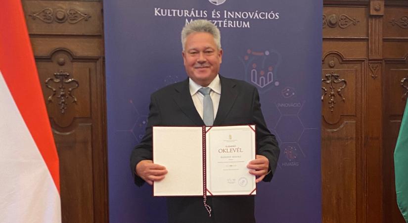 Miniszteri elismerést kapott a Corvin vendéglátóipari oktatója
