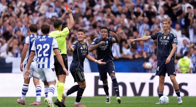„Elismerik a hibát, mégis megbüntetnek. Ez aztán jó képet fest a spanyol futballról” – dühöng a kiállított Real-védő