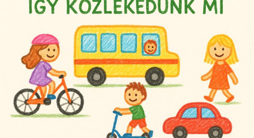 „Így közlekedünk mi” – alkotópályázat az Európai Mobilitási Hét alkalmából