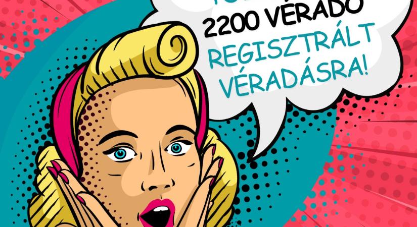 17. RETRO Véradás: több mint 2200-an regisztráltak országszerte