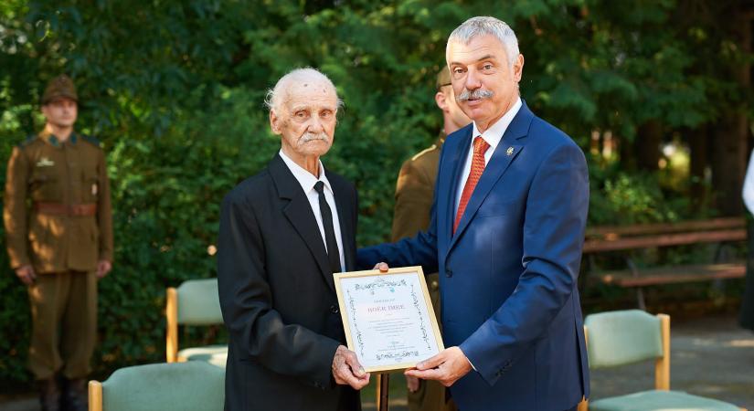 Századik születésnapját ünnepli Boér Imre úzvölgyi veterán