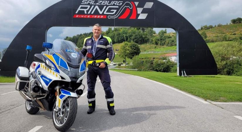 Európa legjobbjai között a Tolna vármegyei motoros rendőr