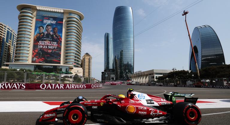 Feltámadt a Ferrari, de ez a kisebbik meglepetés, amit a bakui második edzés hozott