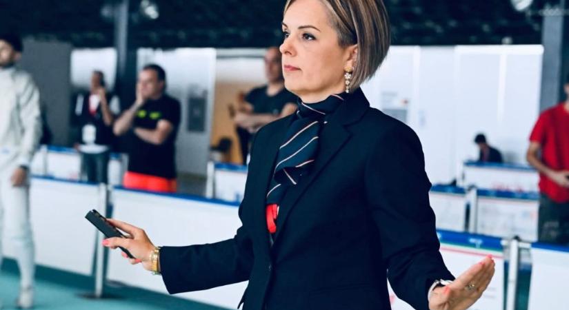 Európa legjobbjának választották Piecs Adrienn nagykanizsai kardbírót és edzőt