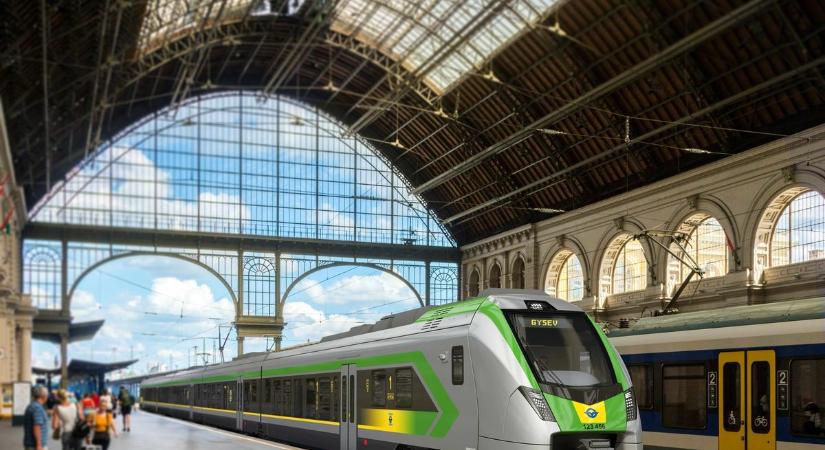 Új korszak a győri fővonalon: ilyenek lesznek a GYSEV lenyűgöző InterCity motorvonatai  FOTÓK