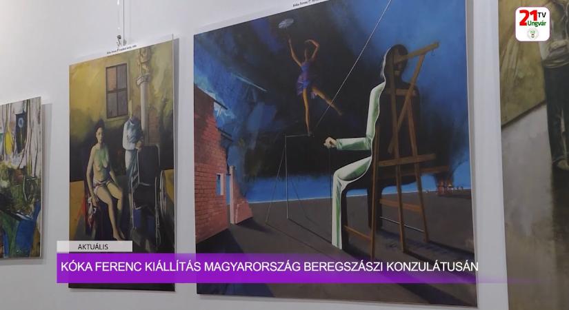 Aktuális (2025.09.19) - Kóka Ferenc kiállítás Magyarország Beregszászi Konzulátusán (videó)