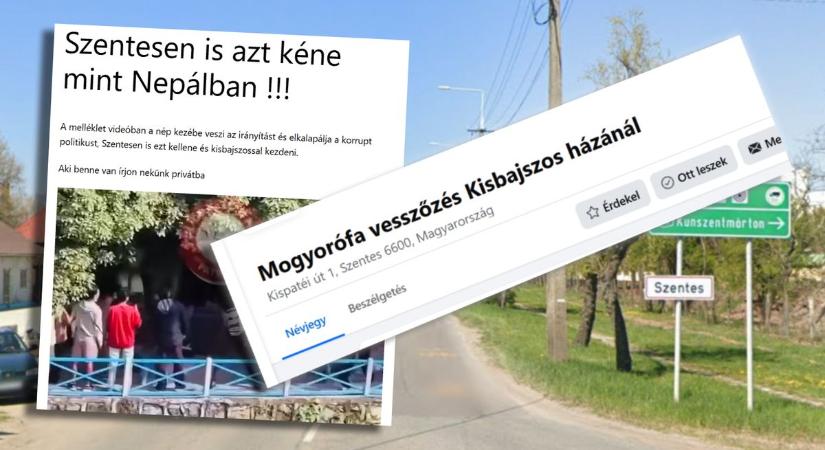 Erőszakra buzdít a tiszás szennyoldal, lincselésre hívják híveiket Szentesen