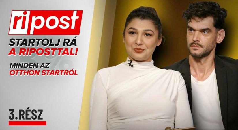 Startolj rá a Riposttal! – Minden az Otthon Startról 3.rész - Videó
