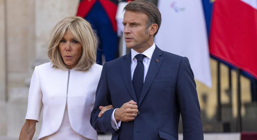 Tudományos bizonyítékokat ígért Macron arra vonatkozóan, hogy a felesége nő