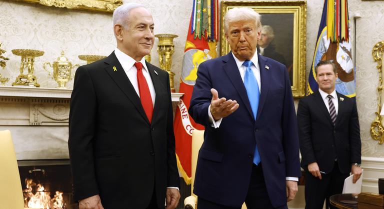 Donald Trump Izrael miniszterelnökéről: Netanjahu átb*sz engem