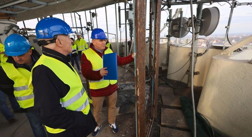 Víztornyot tisztítanak Tiszacsegén – átmeneti vízhiány várható