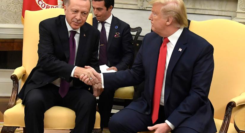 Donald Trumphoz látogat Recep Tayyip Erdogan