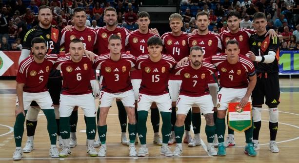 Futsal Eb-pótselejtező - Egygólos előnyben a magyar válogatott