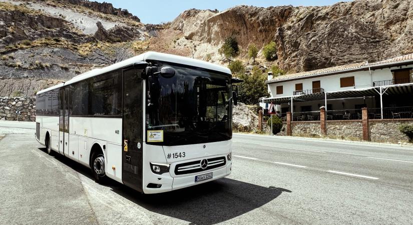 Izzasztó percek Andalúziában: így vizsgázott a Mercedes-Benz eIntouro