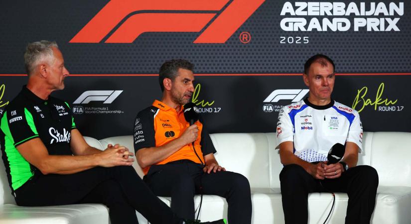 McLaren: a monzai csapatutasítás után Stella tisztázta a helyzetet Bakuban