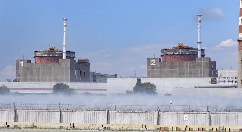 Két robbanás történt az atomerőmű fölött