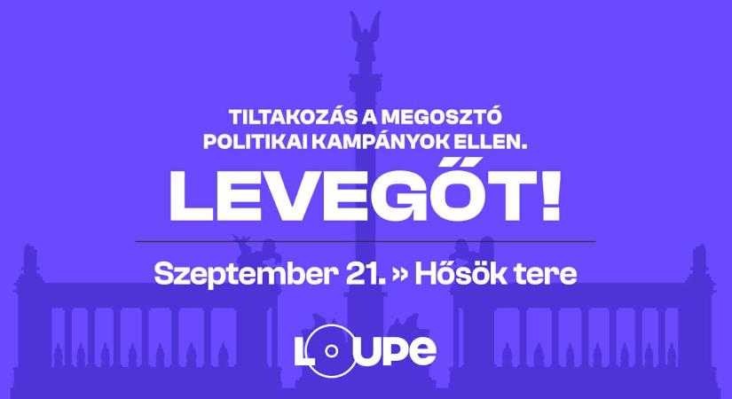 Vasárnap tiltakozás lesz a megosztó politikai kampányok ellen