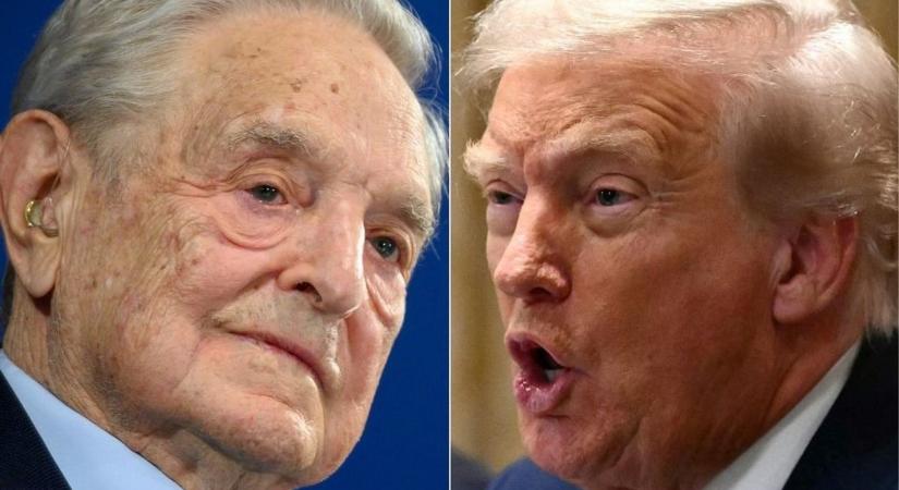 Trump maffiatörvényhez nyúlhat Soros György ellen