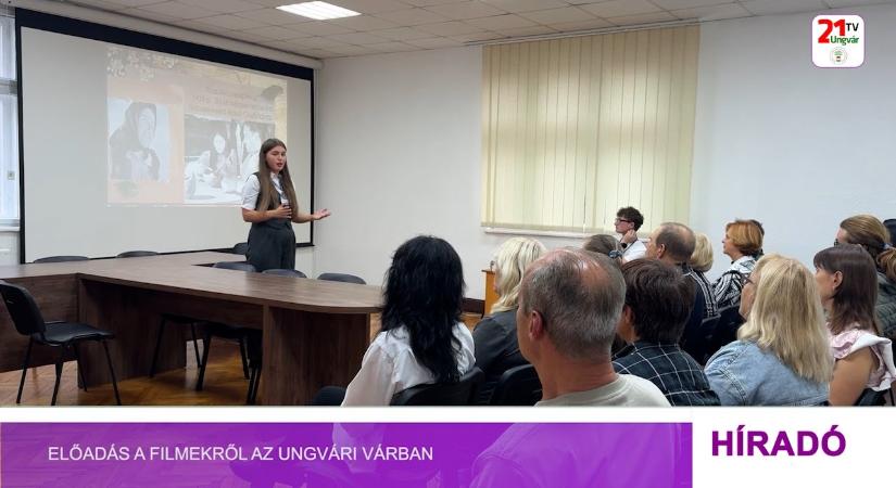 Előadás a filmekről az ungvári várban (videó)