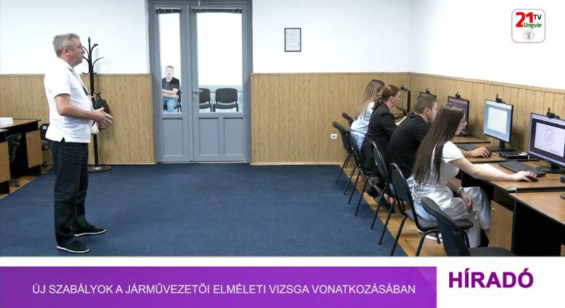 Új szabályok a járművezetői elméleti vizsga vonatkozásában (videó)