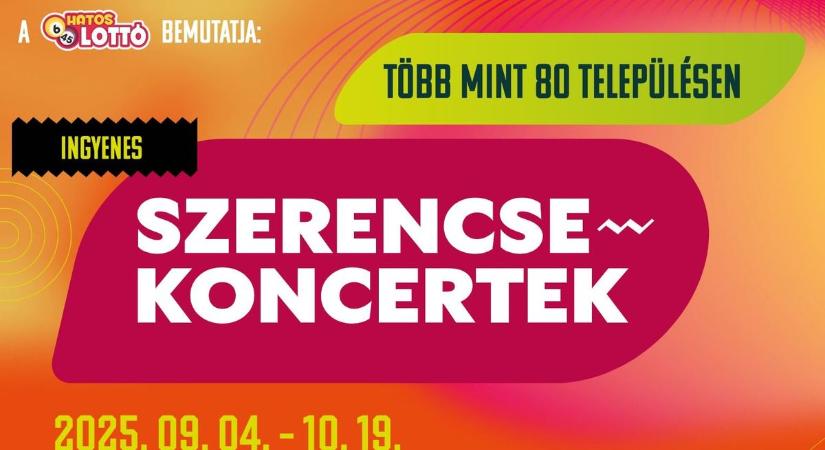 Egy cikkben az összes Szerencsejáték koncert Győr-Moson-Sopronban