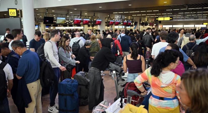 Káosz alakult ki több európai reptéren egy kibertámadás miatt