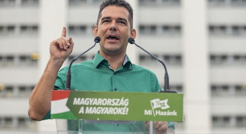 Az MSZP szerint Novák Előd gyakorló kézigránátokat akart dobáltatni a zászlajukra