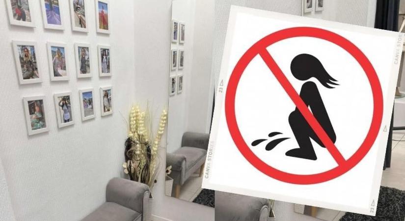 Ezt nem hiszed el: a próbafülkébe vizelt egy vevő – üzentek a pisifantomnak