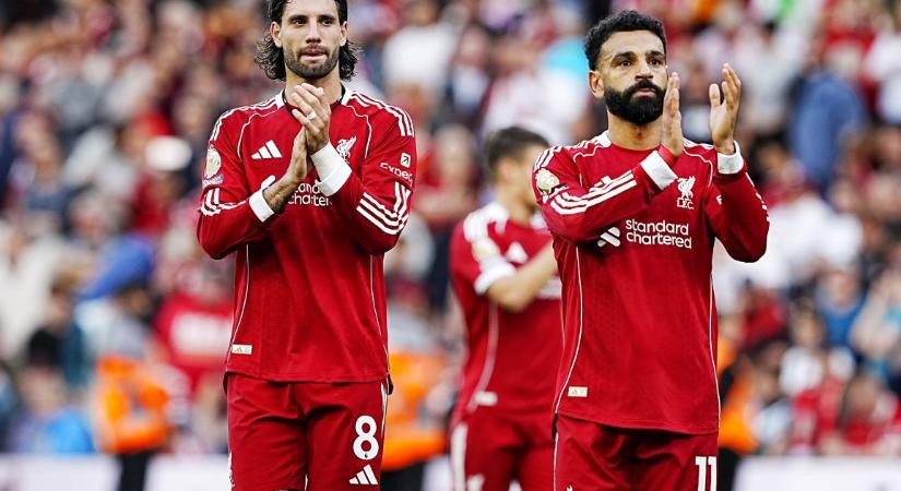 Szoboszlaival és Kerkezzel a kezdőben győzte le a Liverpool az Evertont