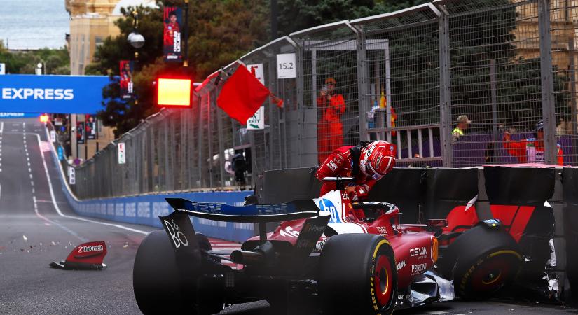 Hat autótörés, váratlan eredmények az F1-es időmérőn