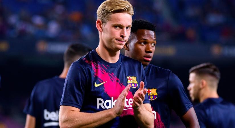 Eldőlt Frenkie de Jong sorsa a Barcelonánál